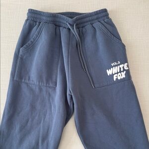 White Fox joggers